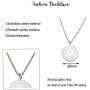 AA Yearly Medallion Necklace Sober Recovery Necklace with Serenity Prayer
