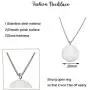 AA Yearly Medallion Necklace Sober Recovery Necklace with Serenity Prayer AA Yearly Medallion Necklace Sober Recovery Necklace with Serenity Prayer