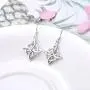Sllaiss Celtic Eternity Knot Earrings 925 Sterling Silver Earrings for Women Good Luck Irish Celtics Jewelry Vintage Dangle Earrings Lightweight Sllaiss Celtic Eternity Knot Earrings 925 Sterling Silver Earrings for Women Good Luck Irish Celtics Jewelry Vintage Dangle Earrings Lightweight