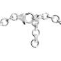 Shop LC 925 Sterling Silver Ruby Love Heart Station Birthday Bracelet for Women Fashion Jewelry 7.25'' Cttw 1.1