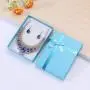 Crystal Glass Water Droplets Large Stones Necklace and Stud Earrings Set for Women