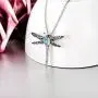 AOBOCO Dragonfly Urn Necklace for Ashes Sterling Silver Memorial Keepsake Cremation Jewelry Gifts with Filling Tool AOBOCO Dragonfly Urn Necklace for Ashes Sterling Silver Memorial Keepsake Cremation Jewelry Gifts with Filling Tool