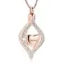 Minicremation Cremation Jewelry for Ashes The Eye of My Heart Keepsake Memorial Jewelry for Urn Necklace Stainless Steel Ashes Pendant with 20 Inch Chain