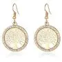 Mothers Day Gifts for Mother in Law Perfect Gift Idea for Moms Dangle Earrings for Women First Mothers Day Gift Mothers Day Gifts for Grandma Gifts for Women Birthday Mother Day Gifts from Daughter Earrings for Mon Aretes para Mujer Gold Earrings