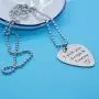 omodofo I Pick You Stainless Steel Guitar Pick Pendant Necklace Music Lover Musicians Gift for Guitar Player omodofo I Pick You Stainless Steel Guitar Pick Pendant Necklace Music Lover Musicians Gift for Guitar Player