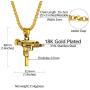 Richsteel Grenade/Gun/Bullet/Anti-Terrorism Headgear Pendant Necklace for Men Stainless Steel/18K Gold/Black Plated Military Style Punk Jewelry with Gift Box