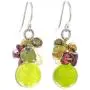 NOVICA Multi-gem Dyed Cultured Freshwater Pearl .925 Sterling Silver Cluster Earrings, Freshness NOVICA Multi-gem Dyed Cultured Freshwater Pearl .925 Sterling Silver Cluster Earrings, Freshness