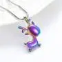Cute Small Deer Cremation Jewelry for Ashes Stainless Steel Memorial Urn Necklace for Ashes Holder Keepsake Fawn Pendant Necklace for Women Cute Small Deer Cremation Jewelry for Ashes Stainless Steel Memorial Urn Necklace for Ashes Holder Keepsake Fawn Pendant Necklace for Women