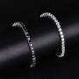 Magnetic Bracelet for Women,Beauty Therapy Titanium Steel Magnetic Bracelets Pain Relief Bracelets Magnetic Women Tennis Bracelet （White）