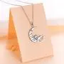 JZMSJF 925 Sterling Silver Crescent Moon Necklace Engraved I Love You to The Moon and Back Puppy Dog Cat Paw Cat Pendant Gift for Wife Girlfriend JZMSJF 925 Sterling Silver Crescent Moon Necklace Engraved I Love You to The Moon and Back Puppy Dog Cat Paw Cat Pendant Gift for Wife Girlfriend