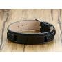 XUANPAI Adjustable Unisex Leather Bracelets Bible Verse Quote Scripture Leather Cuff Christian Religious Inspiring Jewelry,Buckle Clasp