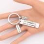 CENWA IVF Infertility Warrior Jewelry The Struggle is Part of My Story Keychain Infertility Gift IVF Encouragement Gift