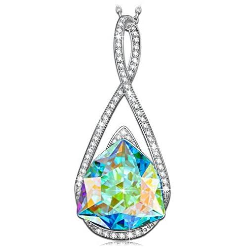 Kate Lynn Womens Jewelry Encounter on Iceland Color Changing Pendant Necklaces for Girlfriend Wife Mom Birthday 17.5'' + 2'' with Gift Box
