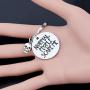 BLEOUK American Horror Story Inspired Gift Normal People Scare Me TV Show Lover Keychain