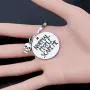 BLEOUK American Horror Story Inspired Gift Normal People Scare Me TV Show Lover Keychain BLEOUK American Horror Story Inspired Gift Normal People Scare Me TV Show Lover Keychain