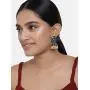 Aheli Jhumka Jhumki Enamel Earrings Indian Traditional Bollywood Ethnic Fashion Jewelry for Women
