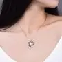 Bellrela Sterling Silver I Love You to The Moon and Back Necklace Heart Love Pendant Necklace Bellrela Sterling Silver I Love You to The Moon and Back Necklace Heart Love Pendant Necklace