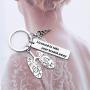 BAUNA Respiratory Therapist Keychain RT Respiratory Therapy Gift Licensed to Take Your Breath Away RT Respiratory Tech Keychain Gift for RT Graduates