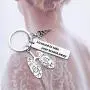 BAUNA Respiratory Therapist Keychain RT Respiratory Therapy Gift Licensed to Take Your Breath Away RT Respiratory Tech Keychain Gift for RT Graduates