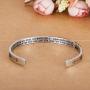 NEWNOVE Inspirational Gifts for Women Straighten Your Crown Bracelet Valentines Day Birthday Gifts for Daughter Mom Granddaughter Niece