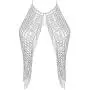 DOTASI Womens Sexy Halter Backless Tank Top Bra Body Chain Necklace Tassels Party
