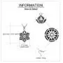 YAFEINI Buddha Lotus Necklace Sterling Silver Lotus Flower Pendant Necklace Cross Yoga Spiritual Jewelry Gifts for Women YAFEINI Buddha Lotus Necklace Sterling Silver Lotus Flower Pendant Necklace Cross Yoga Spiritual Jewelry Gifts for Women