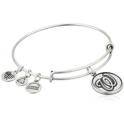 Alex and Ani Washington Nationals Cap Logo Expandable Bangle Bracelet