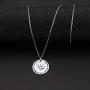 MIAOGIFT Basketball Necklace Hall of Fame Pendant Necklace Chain Believe in Yourself You Will Be Unstoppable Sports Jewelry Inspirational Quote Baseball Gift for Teens Daughter Son