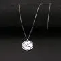 MIAOGIFT Basketball Necklace Hall of Fame Pendant Necklace Chain Believe in Yourself You Will Be Unstoppable Sports Jewelry Inspirational Quote Baseball Gift for Teens Daughter Son