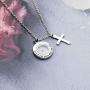 KUIYAI Mustard Seed Necklace Christian Gift Seed Charm Necklace Be Still and Know That I am God Inspirational Religious Bible Verse Jewelry Gift for Woman Girls