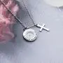 KUIYAI Mustard Seed Necklace Christian Gift Seed Charm Necklace Be Still and Know That I am God Inspirational Religious Bible Verse Jewelry Gift for Woman Girls KUIYAI Mustard Seed Necklace Christian Gift Seed Charm Necklace Be Still and Know That I am God Inspirational Religious Bible Verse Jewelry Gift for Woman Girls