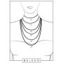 Beleco Jewelry Personalized Name Necklace For Women, Customized Nameplate 15 Fonts Style To Choose For Girlfriend, Dainty Nameplate Pendant, Gift For Her, Anniversary And Friendship Gift Ideas, 925 Sterling Silver Or 18K Gold Rose Plated