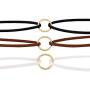 Mudder Velvet Gothic Choker Necklaces Double Layer Punk Chokers for Women and Girls, 3 Pieces