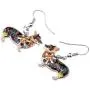 NEWEI Enamel Alloy Welsh Corgi Pembroke Dog Earrings Dangle Drop Hook For Women Kids Charm Fashion Animal Pet Jewley Gifts Accessories NEWEI Enamel Alloy Welsh Corgi Pembroke Dog Earrings Dangle Drop Hook For Women Kids Charm Fashion Animal Pet Jewley Gifts Accessories