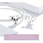 VOROCO 925 Sterling Silver Animals Ladybug Owl Lucky Cat Elephant Heart Unicorn Koala Cubic Zircon Charms Beads Women Jewelry Gifts for Pandora Bracelets