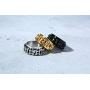 MPRAINBOW Punk Bike Hip Hop Ring for Men Boy Bicycle Chain Spinner Ring Stainless Steel Ring Birthday Gift