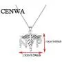 CENWA Nurse Practitioner Graduation Gift NP Caduceus Angel Necklace Nurse Practitioner Nursing Themed Pendant Necklace for Women Girls CENWA Nurse Practitioner Graduation Gift NP Caduceus Angel Necklace Nurse Practitioner Nursing Themed Pendant Necklace for Women Girls