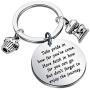 FUSTMW Baker Keychain Gifts Pastry Chef Bakery Jewelry Culinary Student Gifts Take Pride in How Far You Have Come Keychain Baking Gifts