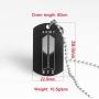 COMTRUDE BTS Necklace, Premium Stainless Steel Kpop Team Logo Pendant Bead Chain, Army Jewelry for Girls BTS Fans Gift