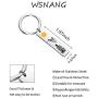 WSNANG Sun and Mountain Keychain Pine Tree Adventure Travel Jewelry Wanderlust Gift Adventure Gift for Outdoor Lovers Nature Lovers