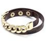 DDWW 2 Pcs Women Multi-Layer Leather Wrap Bracelet Handmade Wristband Braided Rope Cuff Bangle