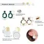 Hanpabum 8 Pairs Acrylic Leather Drop Dangle Earrings Mottled Resin Stud Earrings Set Bohemian Statement Round&Oval Shape Jewelry Hanpabum 8 Pairs Acrylic Leather Drop Dangle Earrings Mottled Resin Stud Earrings Set Bohemian Statement Round&Oval Shape Jewelry