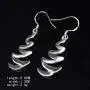 YAZILIND Sparkling Drop Dangle Earrings Statement Silver Winding Shinning Women Fish Hook Earrings Dainty Elegant Party Jewelry YAZILIND Sparkling Drop Dangle Earrings Statement Silver Winding Shinning Women Fish Hook Earrings Dainty Elegant Party Jewelry