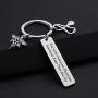 PENQI Physicians Assistant Keychain PA Graduation Gift Youre an Awesome Physician Assistant Keep That Shit Up Keychain Medical Assistant Jewelry for Physicians Assistant