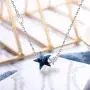 BriLove Women 925 Sterling Silver Twinkle Little Star Pendant Necklace