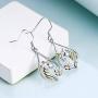 WINNICACA Unicorn Earrings Sterling Silver Drop Dangle Cute Daisy Earrings Hypoallergenic Unicorn Jewelry for Women Unicorn Gifts for Daughter Teen