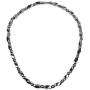 Hematite Necklace - Strong Magnetic Therapy Necklace Naturally Reduces Headache Pain - Arthritis in The Neck, Shoulder, and Head (17.6” (45cm))