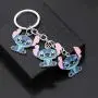 WSNANG Ohana Keychain Ohana Means Family Hibiscus Flower Charm Keychain Hawaiian Ohana Gift Lilo Stitch Jewelry Gift for Family Best Friends WSNANG Ohana Keychain Ohana Means Family Hibiscus Flower Charm Keychain Hawaiian Ohana Gift Lilo Stitch Jewelry Gift for Family Best Friends