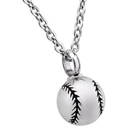 KY Baseball Memorial Urn Pendant Necklace Keychain Ashes Keepsake Cremation Charm Jewelry