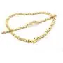 SPARKLE XOXO Womens Gold Finish Hugs & Kisses Necklace Bracelet Set with Hoop Earrings